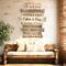 A rustic extra large lake house rule wall hanging. personalized lake life rules are wood burned onto 12 reclaimed boards.
